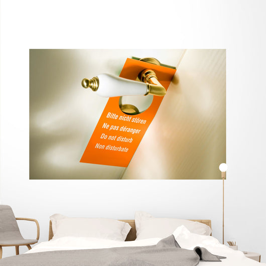 Please Do Not Disturb Wall Decal