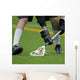 Boys Lacrosse Ball Turn Wall Decal