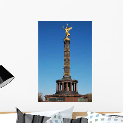 Big Star Berlin Wall Decal shown on a wall