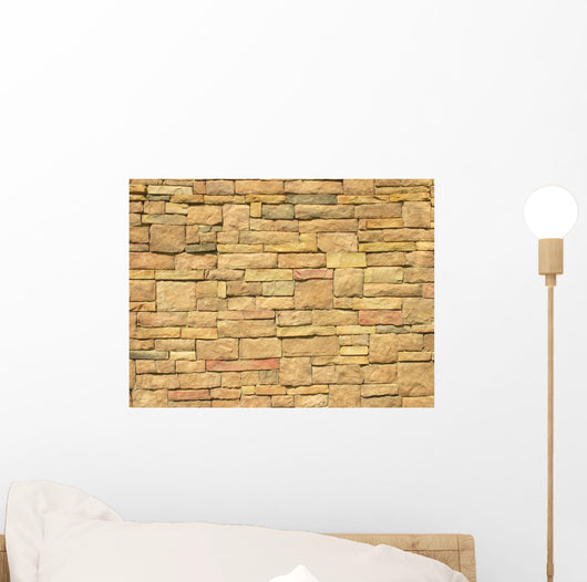 Stone Pattern Wall Decal
