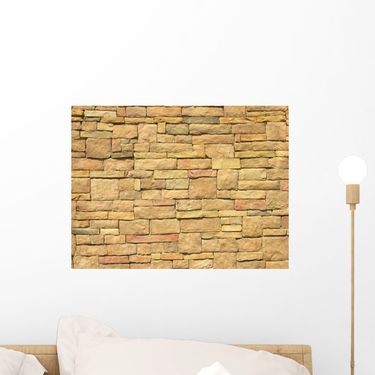 Stone Pattern Wall Decal