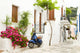 Street Scene Motor Scooter Wall Decal