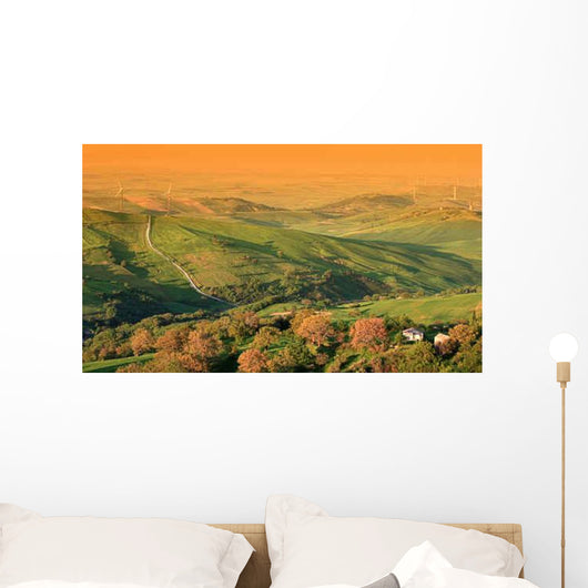 Colline Pugliesi Primavera Wall Decal