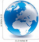 Global World Wall Decal