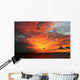 Sunset African Style Wall Decal