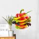 Vegetables Sandwich Wall Decal