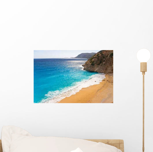 Lonely Beach Wall Decal