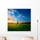 Running Young Man Wall Decal