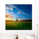 Running Young Man Wall Decal