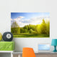 Sunset Spring Forest Wall Decal Design 2