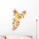 Phoenix Fire Bird Wall Decal