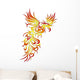 Phoenix Fire Bird Wall Decal