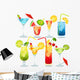 Cocktail Collection Wall Stickers