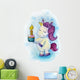 Cute Little Unicorn Wall Decal