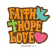 1970s Vintage Christian T-shirt Wall Decal