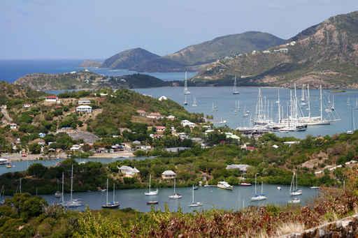 Yachts Falmouth Bay Wall Decal