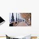 Walk along Thames London Wall Decal