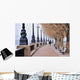 Walk along Thames London Wall Decal