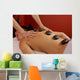 Massage Hot Mineral Stones Wall Decal