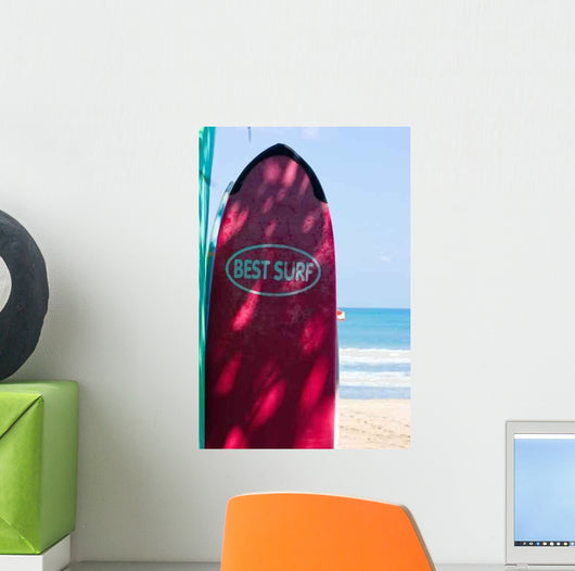 Best Surf Wall Decal