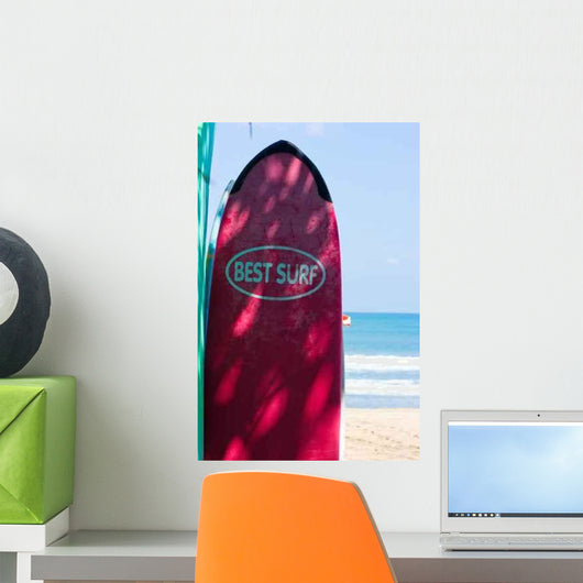 Best Surf Wall Decal