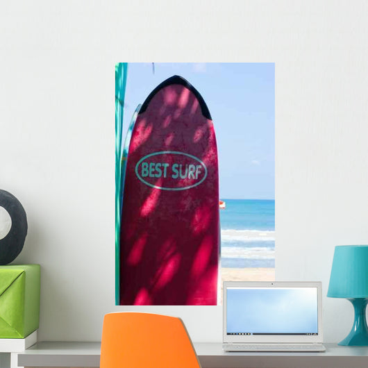 Best Surf Wall Decal