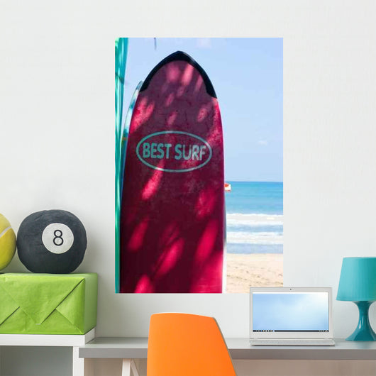 Best Surf Wall Decal