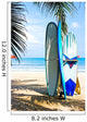 Surf Boards Beach Wall Decal
