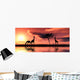 Family of Giraffes Wall Mural