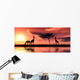 Family of Giraffes Wall Mural