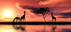 Family of Giraffes Wall Mural