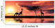 Family of Giraffes Wall Mural