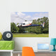 The helicopter Wall Mural