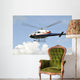 The helicopter Wall Mural