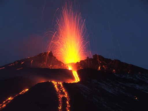 Eruption Etna Wall Decal Design 2