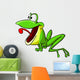 Frog With Open Mouth Wall Decal