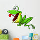Frog With Open Mouth Wall Decal