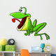 Frog With Open Mouth Wall Decal