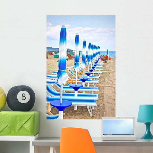 Beach Ischia Wall Decal
