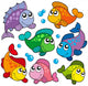 Various Cute Fishes Collection 2 Wall Decal