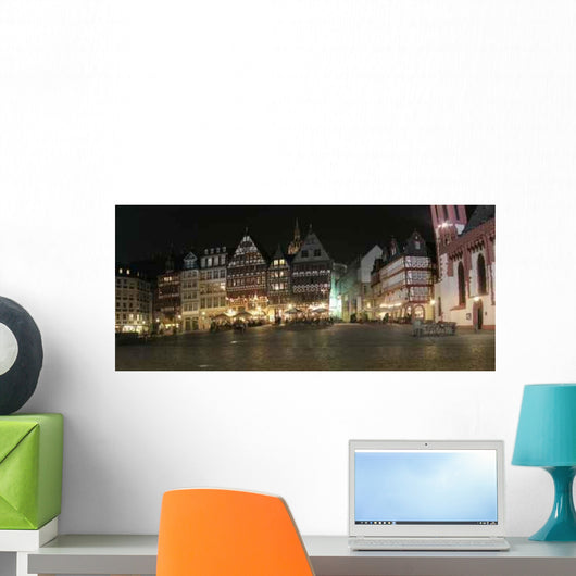 Night Frankfurt Wall Decal