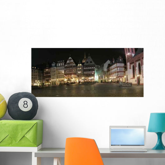 Night Frankfurt Wall Decal