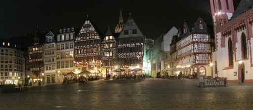 Night Frankfurt Wall Decal