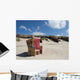 Lonely Beach Chair Wall Decal