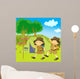 boy and girl scout Wall Mural