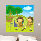 boy and girl scout Wall Mural
