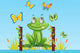 Frog Wall Mural