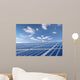 Solar Panels With Sky Wall Mural