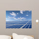 Solar Panels With Sky Wall Mural