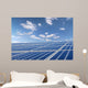 Solar Panels With Sky Wall Mural